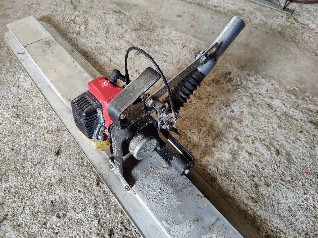 Betontrilspaan - voor betonafwerking, Doe-het-zelf en Verbouw, Gereedschap | Overige machines, Ophalen of Verzenden, Gebruikt