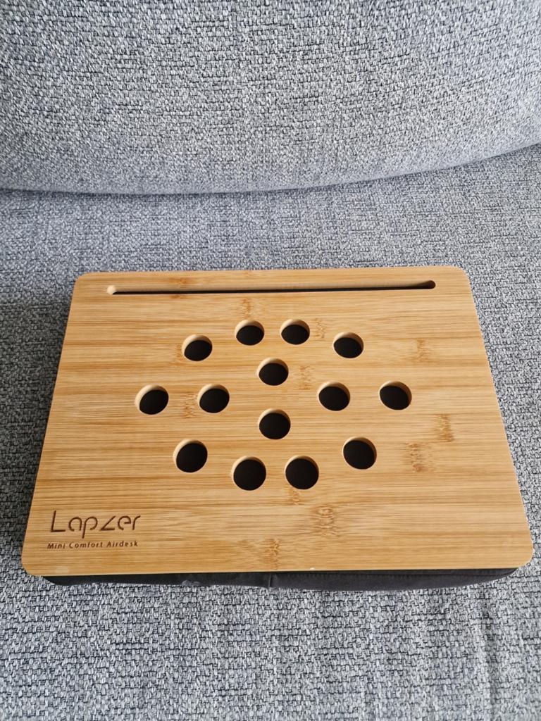 Lapzer mini confort air desk, Ophalen of Verzenden, Zo goed als nieuw, Lapzer