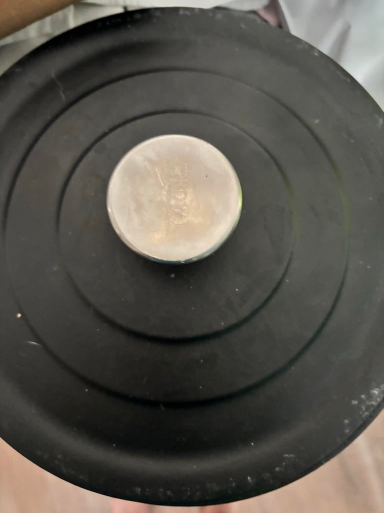 Gietijzeren Braadpan - Zwart, Ophalen of Verzenden, Gebruikt, Gietijzer, Koekenpan of Braadpan