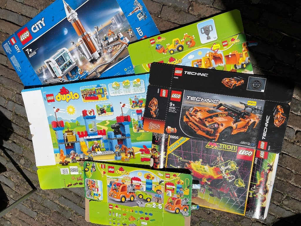 LEGO magazines en verpakkingen, Ophalen of Verzenden, Gebruikt, Overige typen, Lego