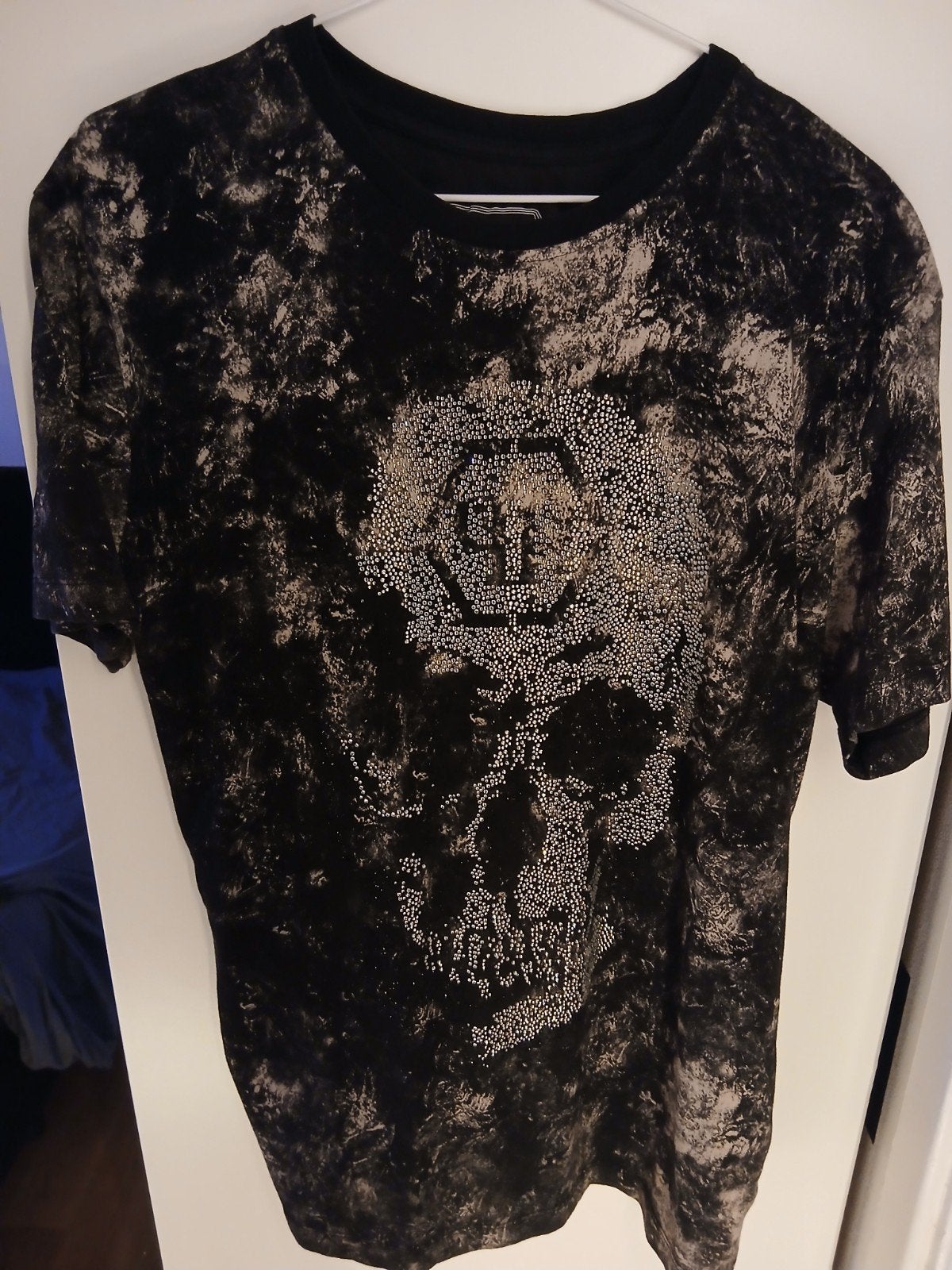 philipp plein tshirt XL, Zwart, Maat 46/48 (XL) of groter, Ophalen of Verzenden, Zo goed als nieuw