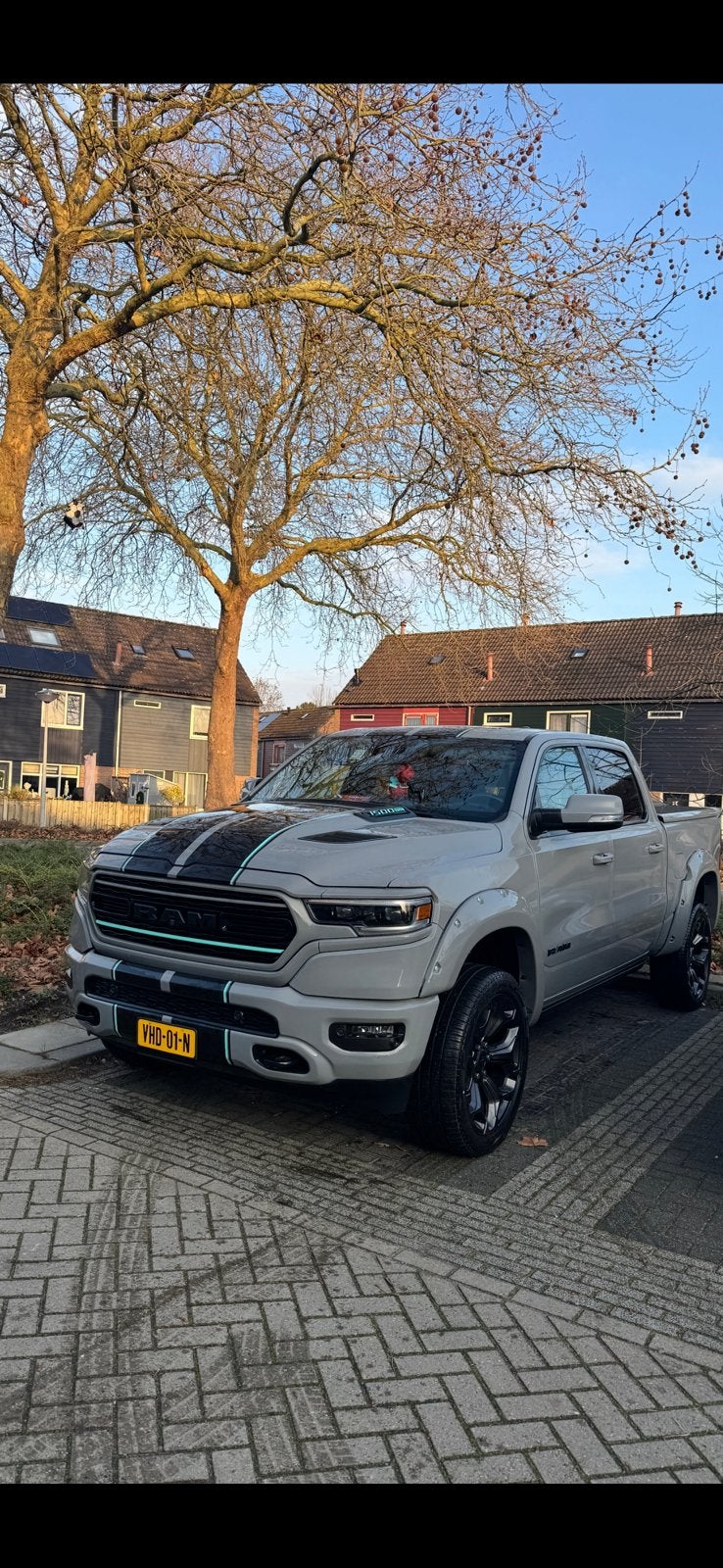 RAM 1500 RAM 1500 Limited 2020 Zwart, Auto's, 5654 cc, Zwart, Vierwielaandrijving, Particulier