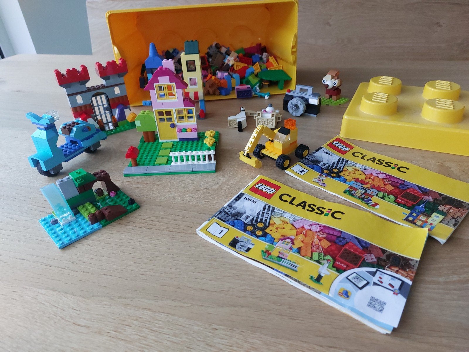 Lego Classic 10698 (niet compleet), Gebruikt, Overige thema's, Lego, Ophalen of Verzenden