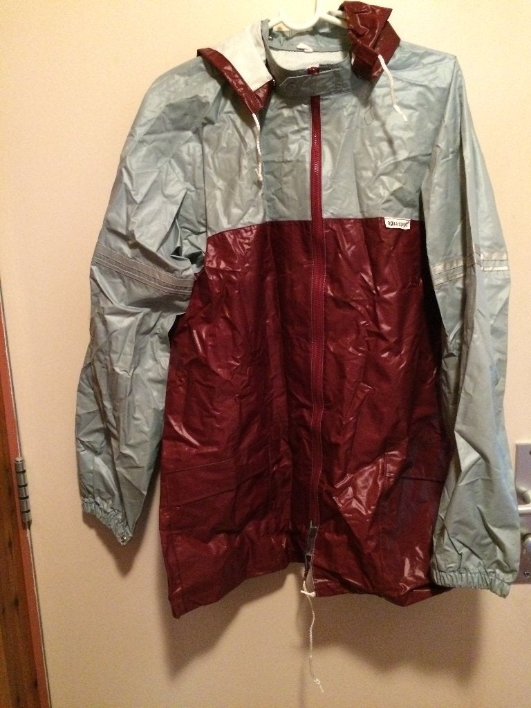 regenpak AGU sport YOTOLON rubber polyamide, Ophalen, Gebruikt, Regenpak, Dames