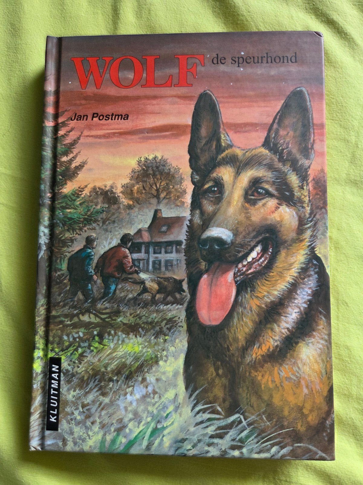 Wolf de speurhond - Jan Postma (Kluitman), Ophalen of Verzenden, Gelezen, Jan Postma, Fictie algemeen