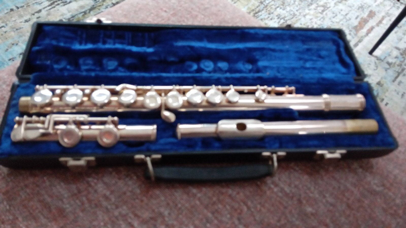 Gemeinhardt M2 fluit met koffer te koop, Muziek en Instrumenten, Ophalen of Verzenden, Zo goed als nieuw, Dwarsfluit, Met koffer of tas