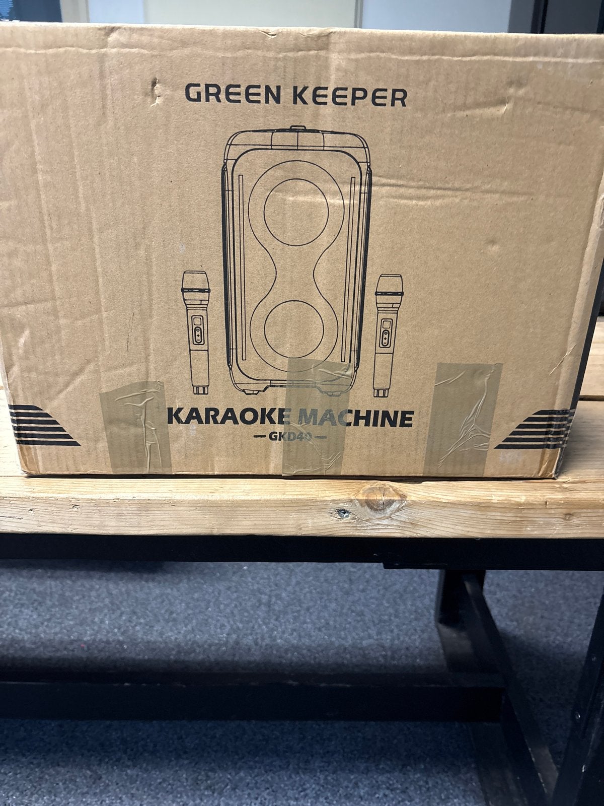 Green Keeper GKD40 Karaoke Machine - Nieuw in doos, Ophalen of Verzenden, Nieuw, Complete set