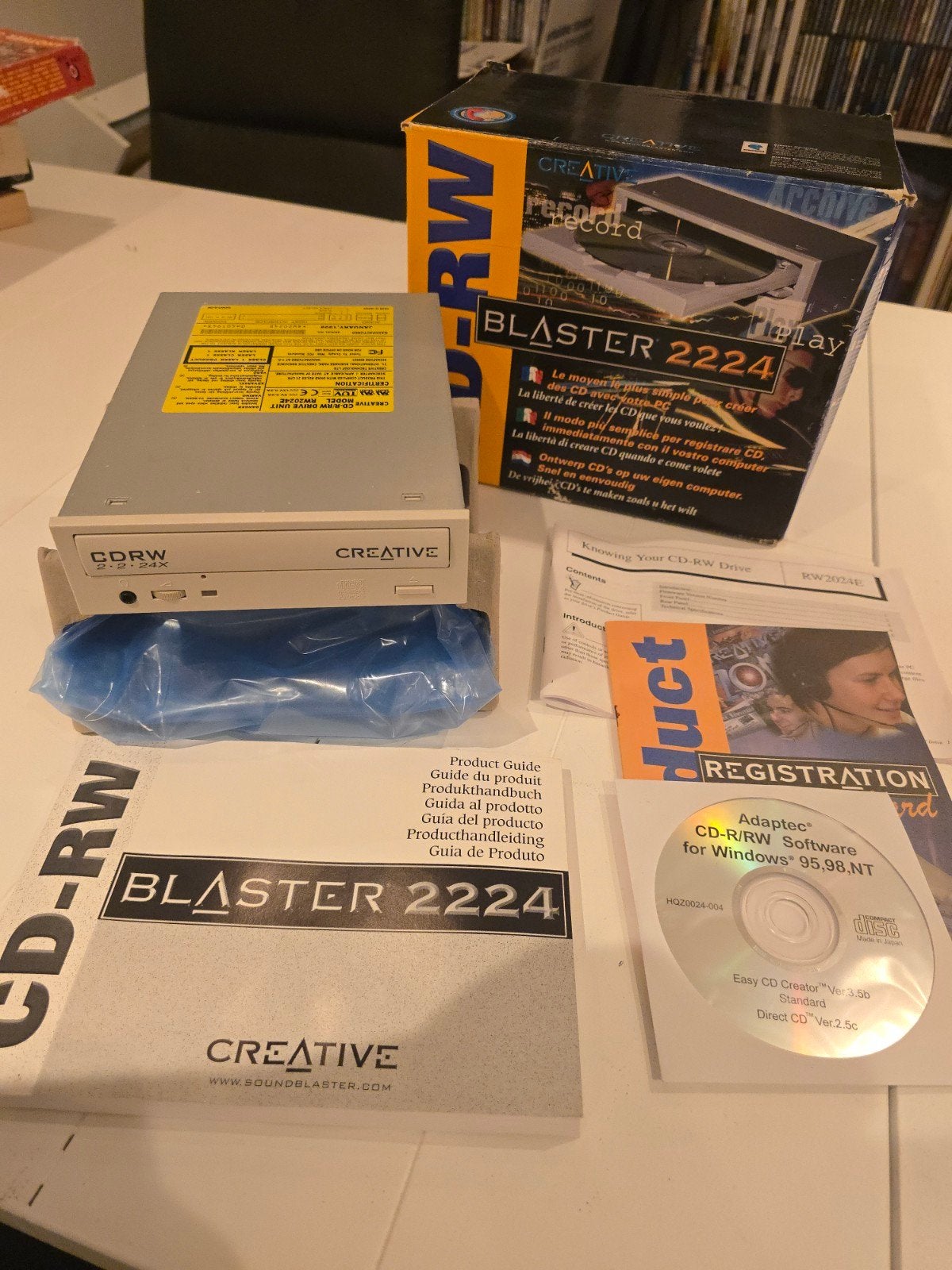 Creative CD-RW Blaster 2224 CD-brander (Nieuw in doos), Ophalen of Verzenden
