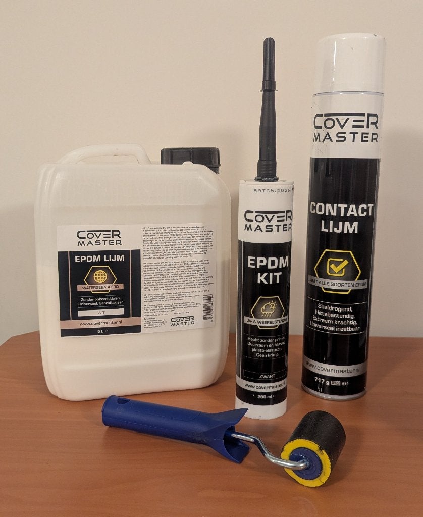 EPDM contactlijm, contactlijm spray, Kit en aandrukroller, Overige materialen, Overige kleuren, Overige typen, Ophalen of Verzenden