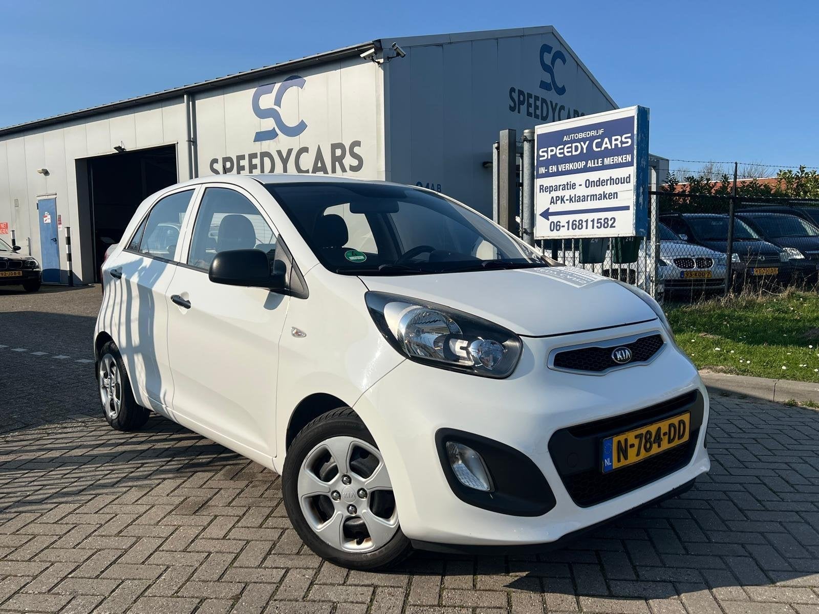 Kia Picanto 1.0 CVVT 5DRS Airco Elektr Ramen, Voorwielaandrijving, Euro 5, Stof, Gebruikt