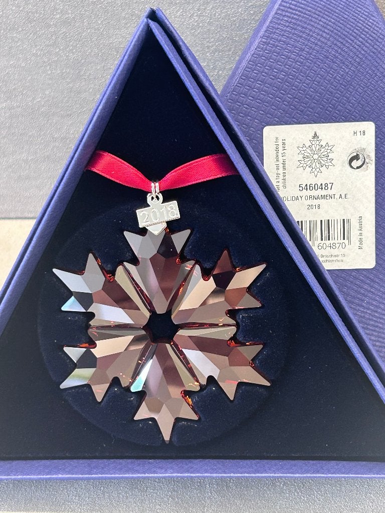 Swarovski SALE Kerstster Holiday Ornament 2018 SALE, Ophalen of Verzenden, Nieuw, Figuurtje