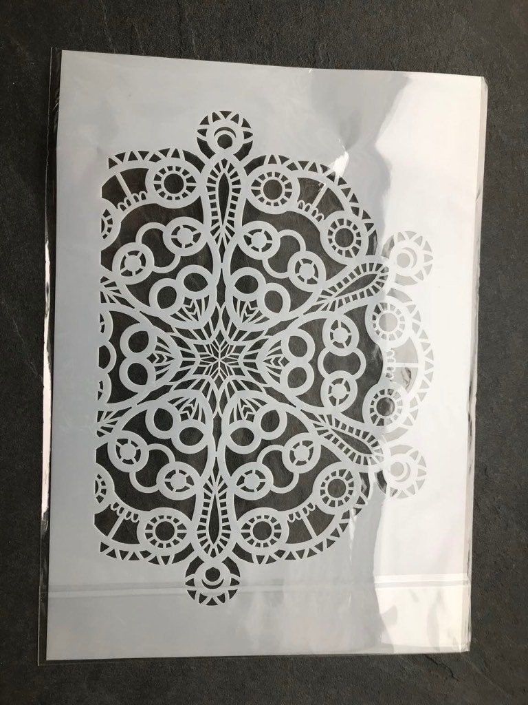 Oosterse mandala sjabloon stencil, Verburgt Vintage, Overige typen, Nieuw, Ophalen of Verzenden