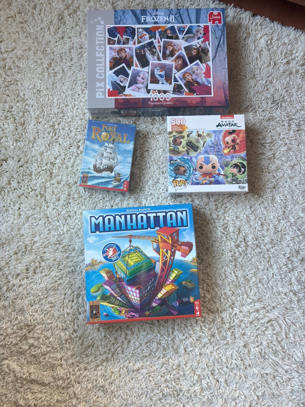 Nieuwe spellen, los of samen te koop, Ophalen of Verzenden, Minder dan 500 stukjes, Nieuw