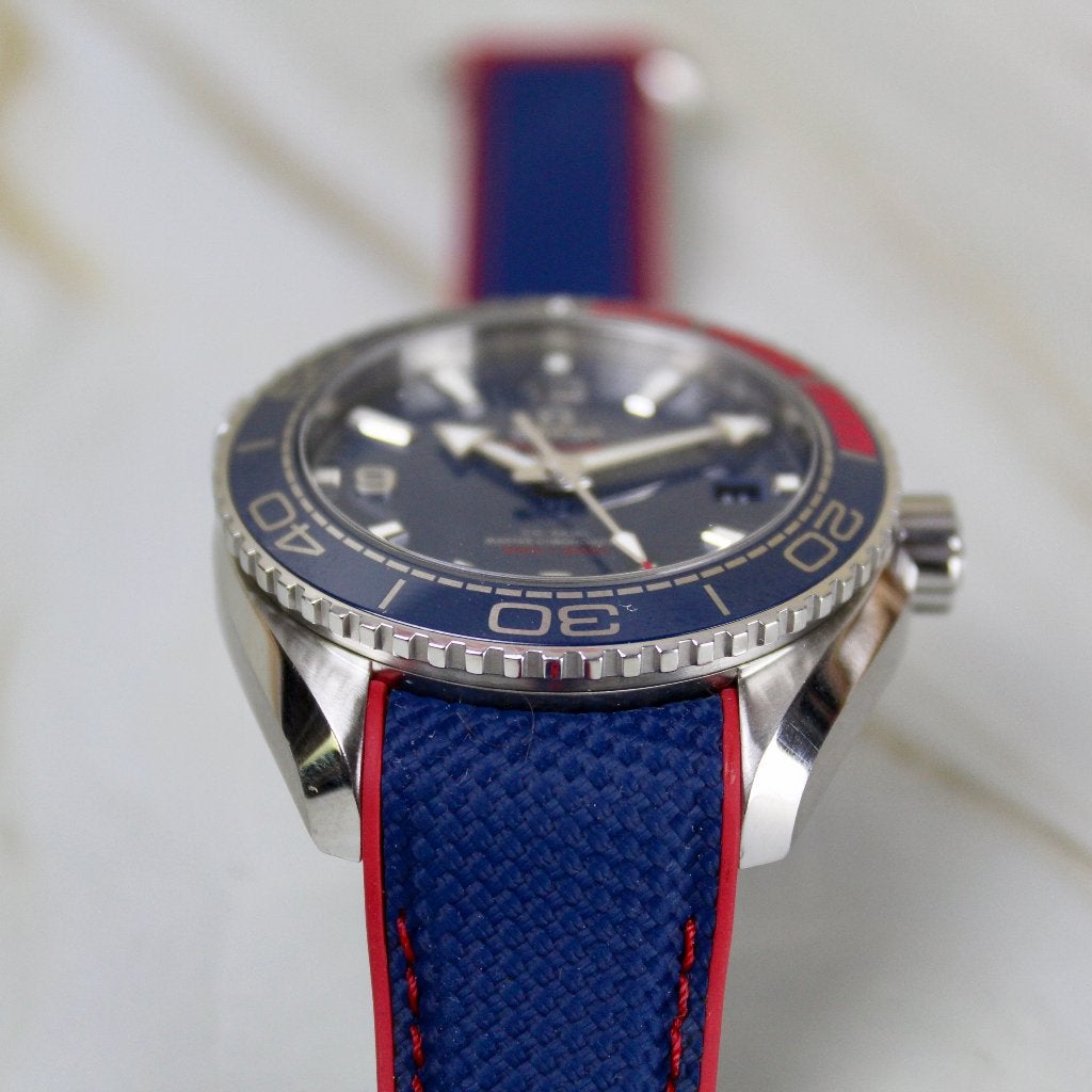 Omega Seamaster Planet Ocean - 522.32.44.21.03.001, Sieraden, Tassen en Uiterlijk, Horloges | Heren, Polshorloge, Kunststof, Ophalen of Verzenden