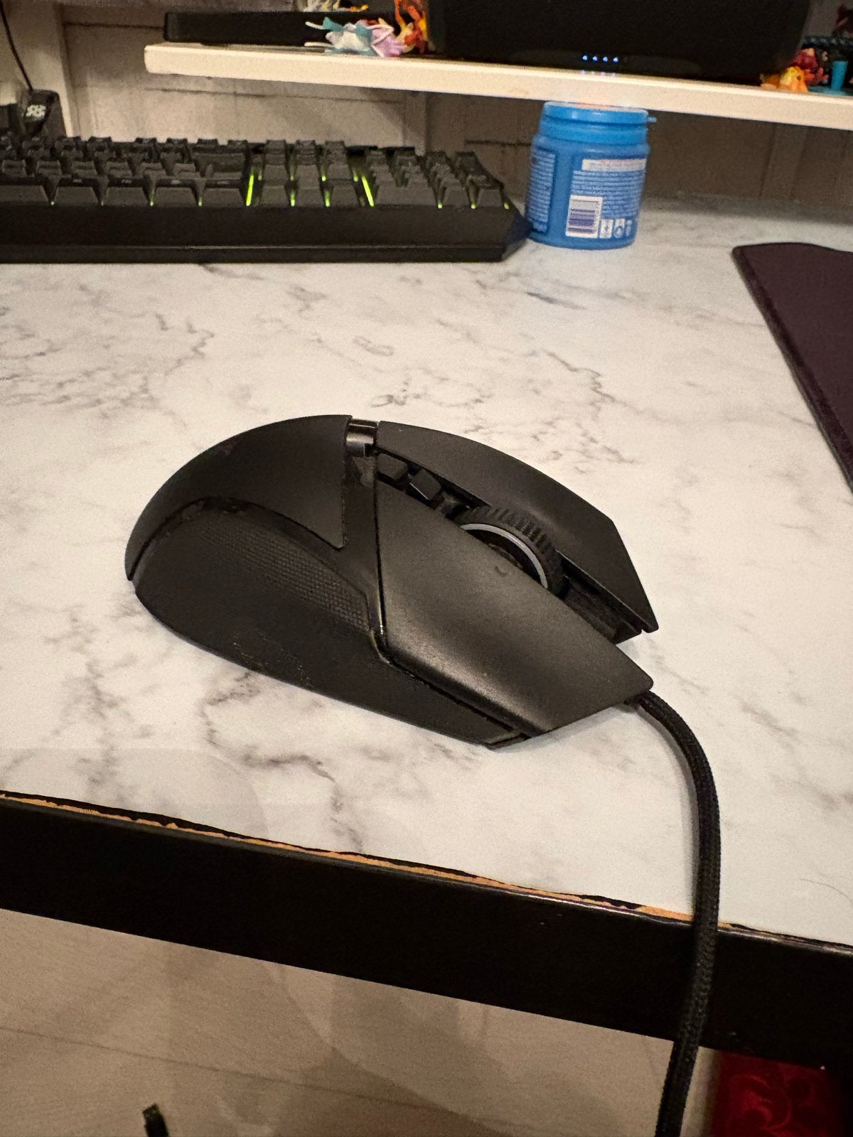 Razor Basilisk v3, Computers en Software, Rechtshandig, Muis, Gebruikt, Gaming muis