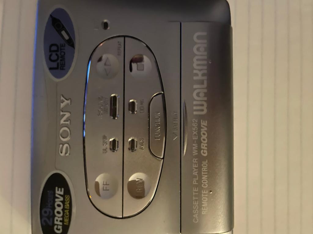 Sony Walkman WM-EX562 Cassette Speler met LCD Remote, Audio, Tv en Foto, Walkmans, Discmans en Minidiscspelers, Ophalen, Walkman