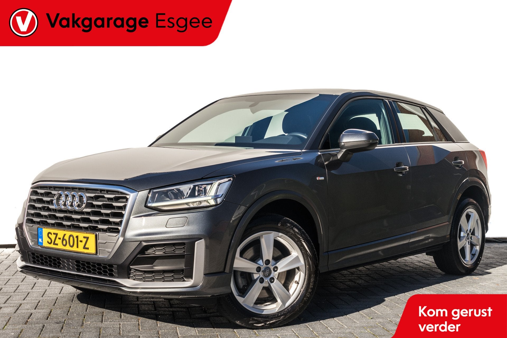 Audi Q2 1.0 116 TFSI Sport Pro Line S | Ned Auto | 46 DKM |, Auto's, Dealer onderhouden, Gebruikt, Met garantie (alle), Origineel Nederlands