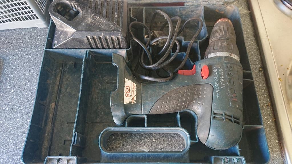 Bosch Professional 14,4 volt accuboormachine, Doe-het-zelf en Verbouw, Gereedschap | Boormachines, Ophalen of Verzenden, Gebruikt
