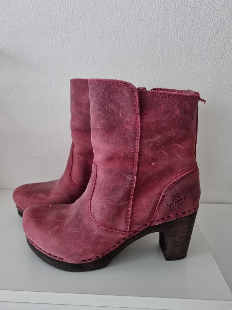 CLUMPY'S dames enkellaarzen maat 38, Kleding | Dames, Schoenen, Ophalen of Verzenden, Zo goed als nieuw