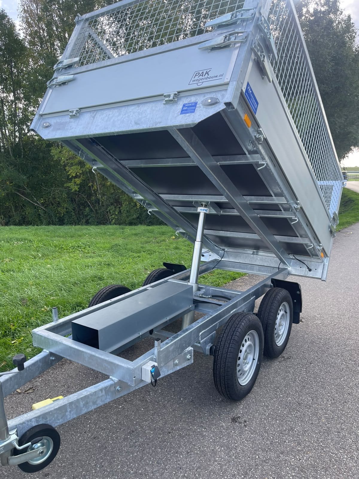Nieuwe PAK Kipper aanhangwagen - Tandemasser, Auto diversen, Ophalen, Nieuw
