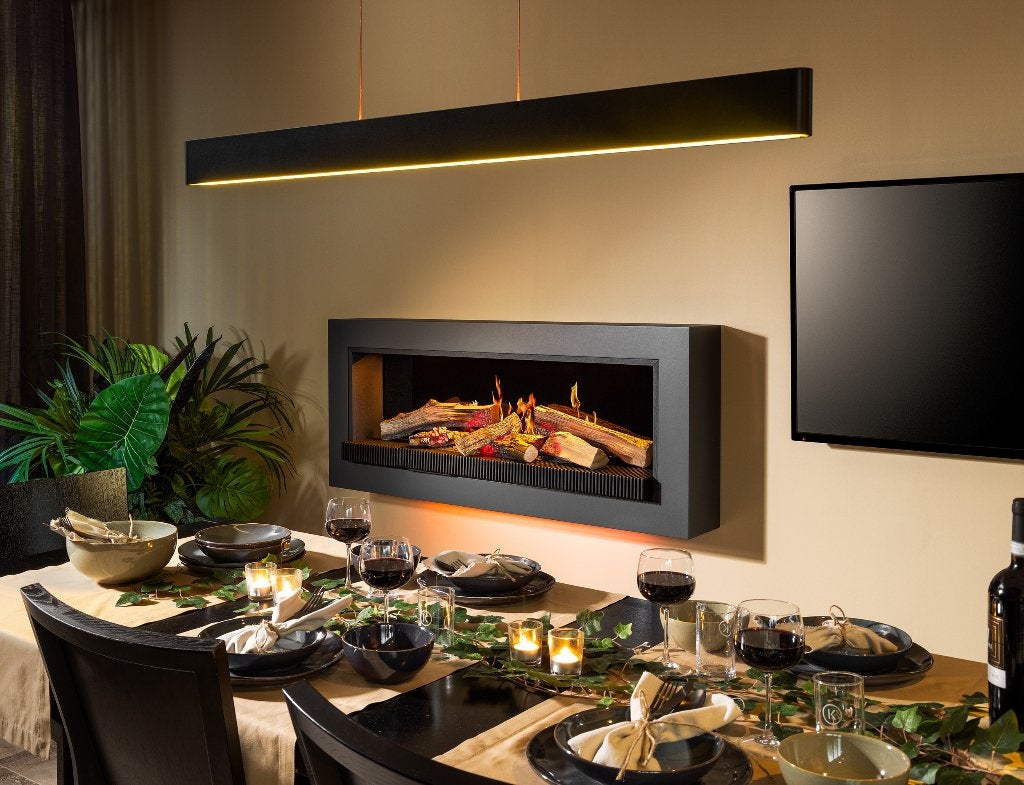 Kalfire E-series 55, Ophalen, Nieuw, Inbouwhaard, Elektrische haard