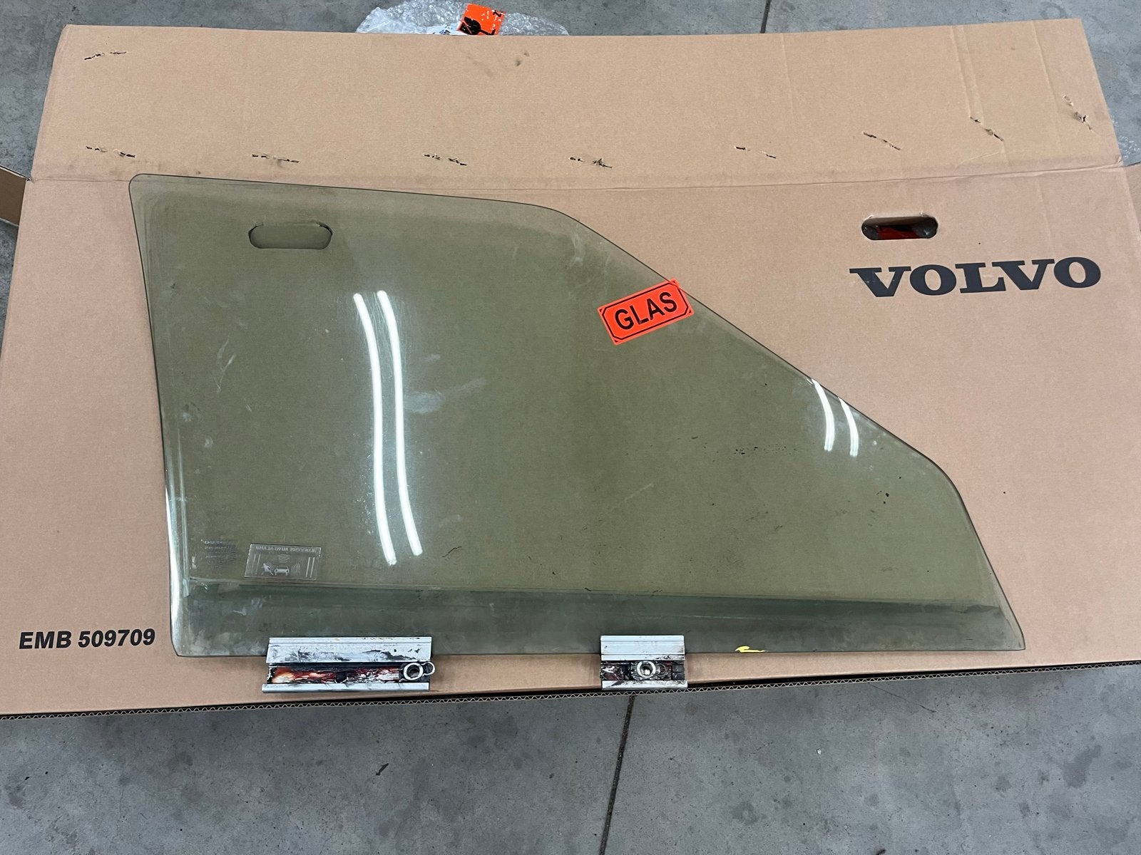 Gebruikte Portierruit links voor Volvo 850 / V70 (1e gen), Auto-onderdelen, Ruiten en Toebehoren, Ophalen of Verzenden, Gebruikt