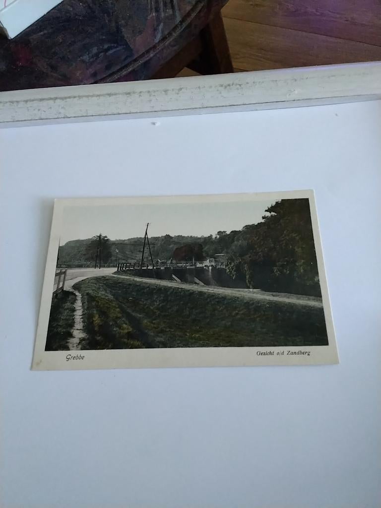 GREBBE.  GEZICHT  a/d ZANDBERG, Ophalen of Verzenden, Voor 1920, Zuid-Holland