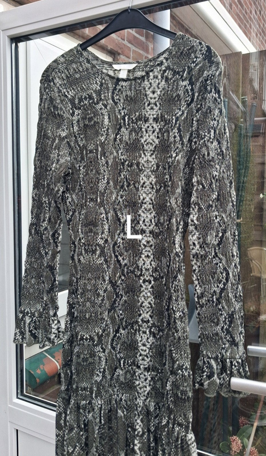 Jurk H& M  maat L, H&M, Maat 42/44 (L), Ophalen of Verzenden, Zo goed als nieuw