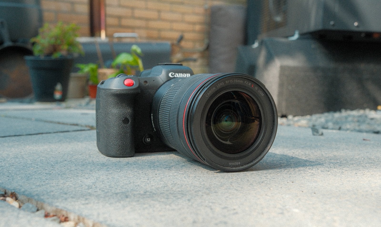 Canon R5C Complete Cinema Kit met RF 15-35mm f/2.8L & meer, Audio, Tv en Foto, Fotocamera's Digitaal, Gebruikt, Canon, Beeldstabilisatie