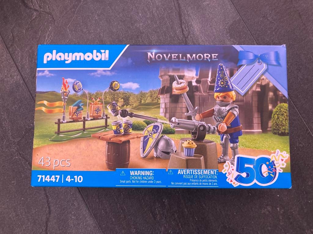 Playmobil NovelMore Ridder Verjaardag 71447 - Nieuw, Kinderen en Baby's, Speelgoed | Playmobil, Ophalen, Nieuw, Complete set