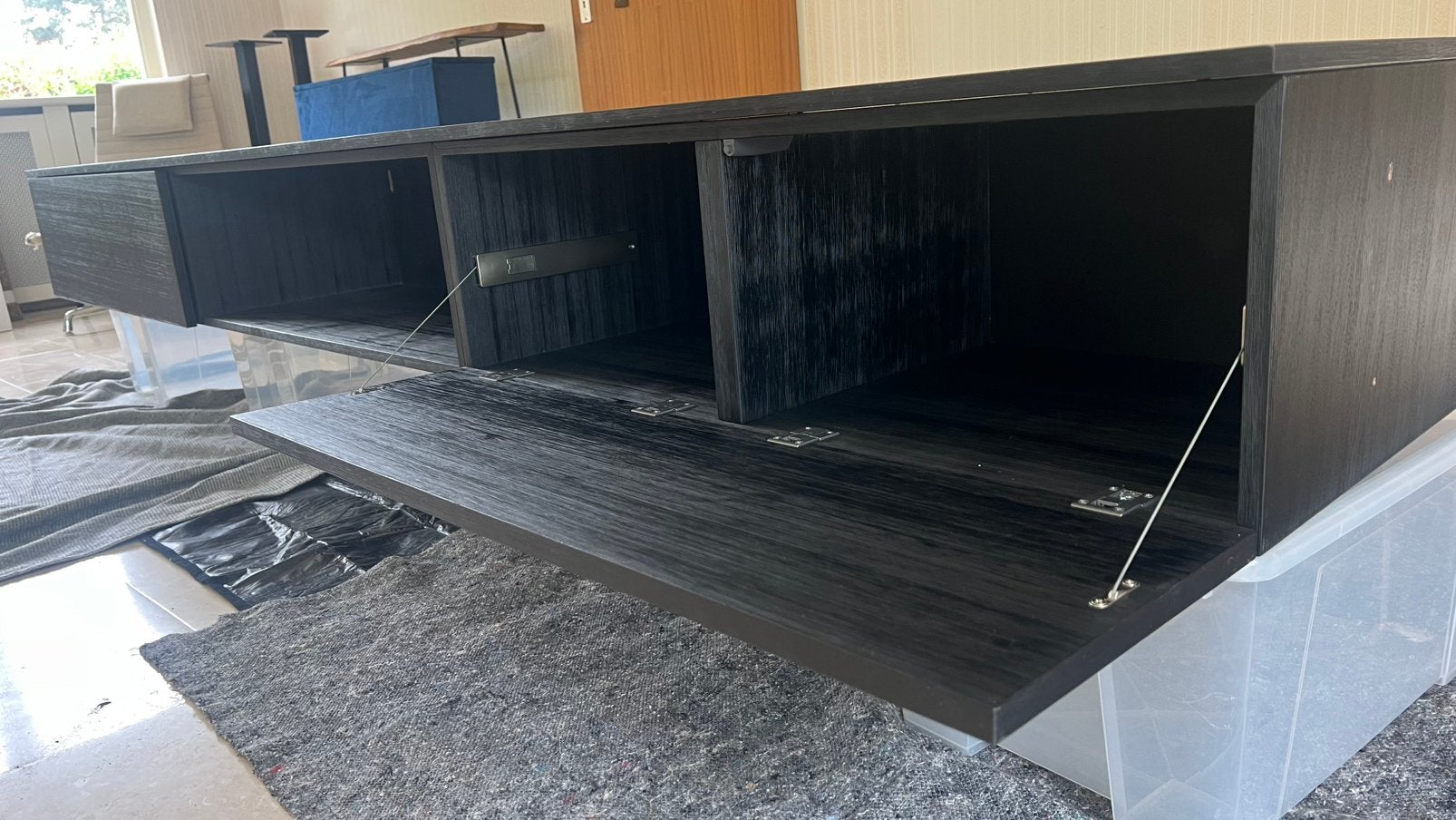 Design Tv meubel italiaans, Ophalen, Zo goed als nieuw, 200 cm of meer, Minder dan 100 cm