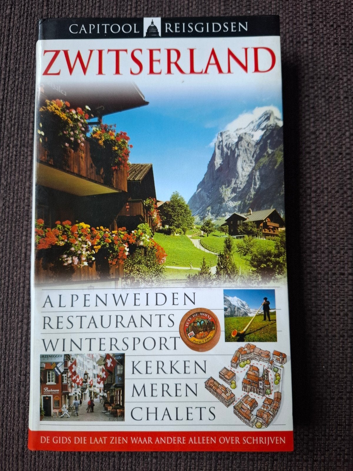 Capitool Reisgids Zwitserland - Ontdek de Alpen, Boeken, Gelezen, Capitool, Europa, Ophalen of Verzenden
