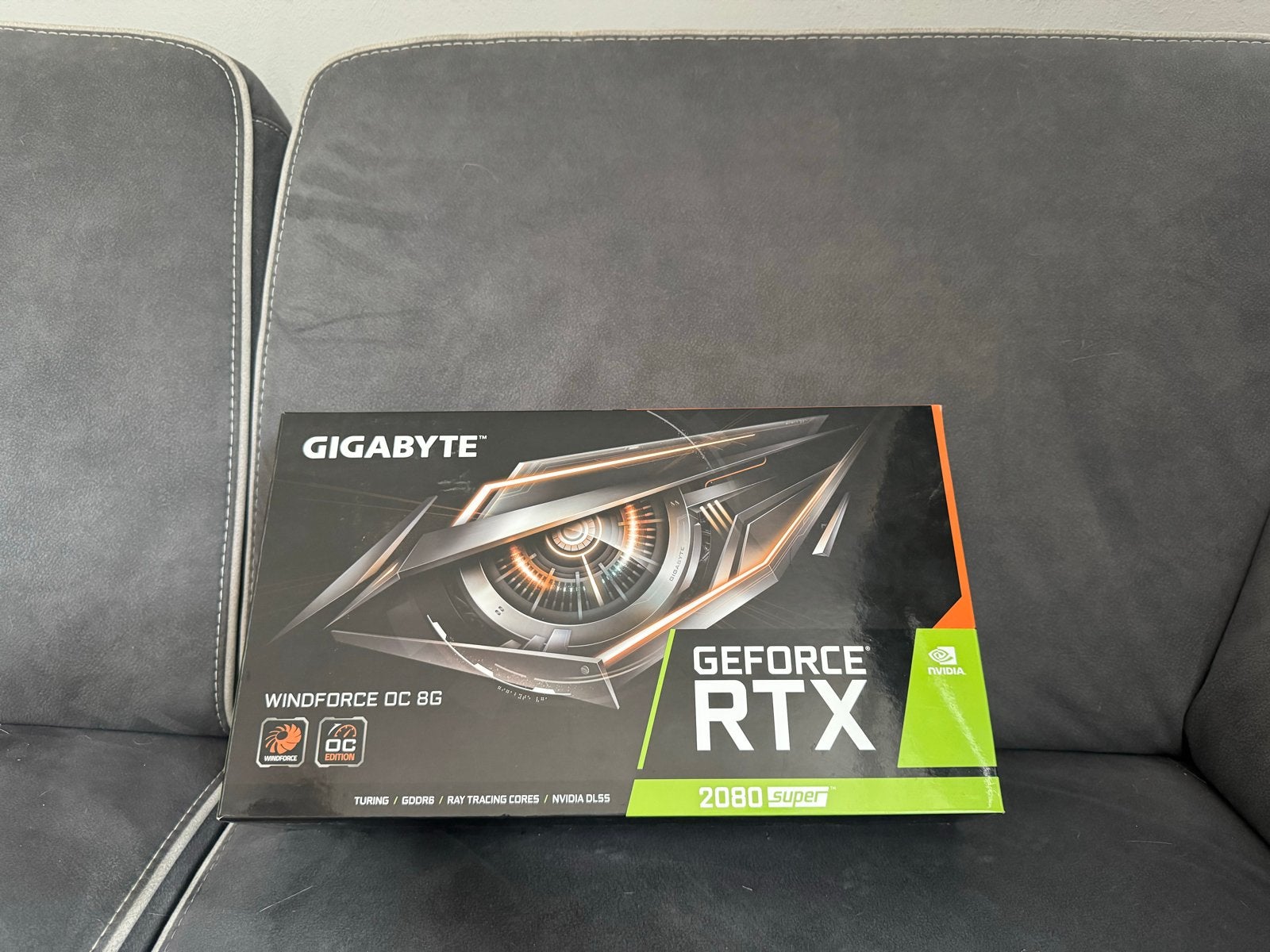 Gigabyte GeForce RTX 2080 Super Windforce OC 8G, Computers en Software, Videokaarten, PCI-Express 3, Gebruikt, HDMI, GDDR6