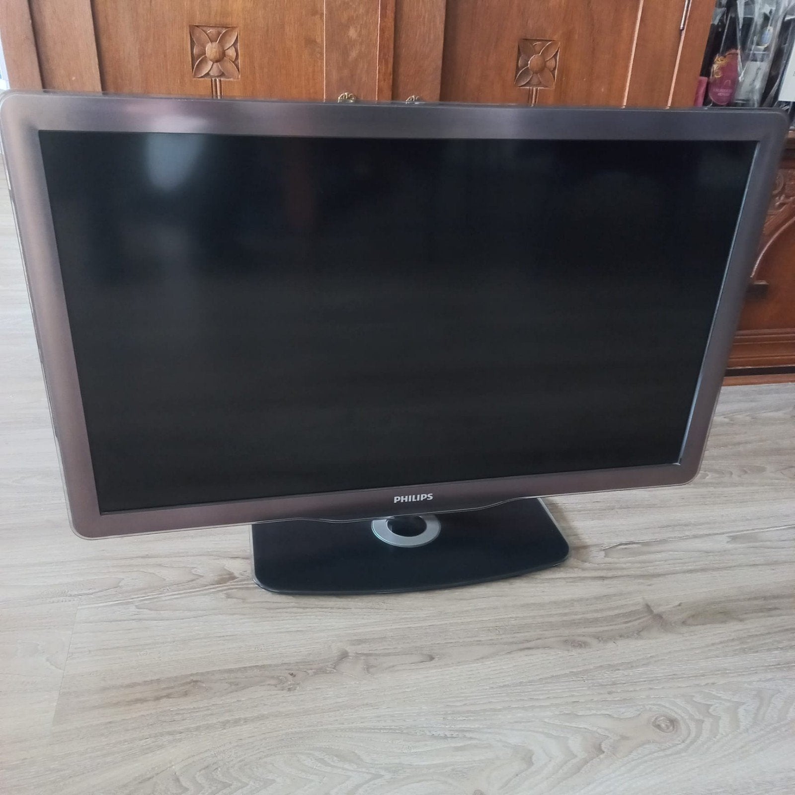 Philips TV, 94 cm  / 37 inch Ambilight, afstandsbediening, Ophalen, Philips, Gebruikt, 50 Hz