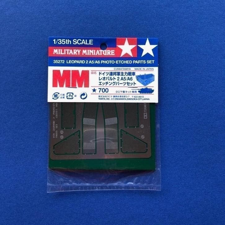 Tamiya 35272 1/35 Leopard 2 A5/A6 PE Basket set 1/35, Verzenden, Nieuw, 1:32 tot 1:50