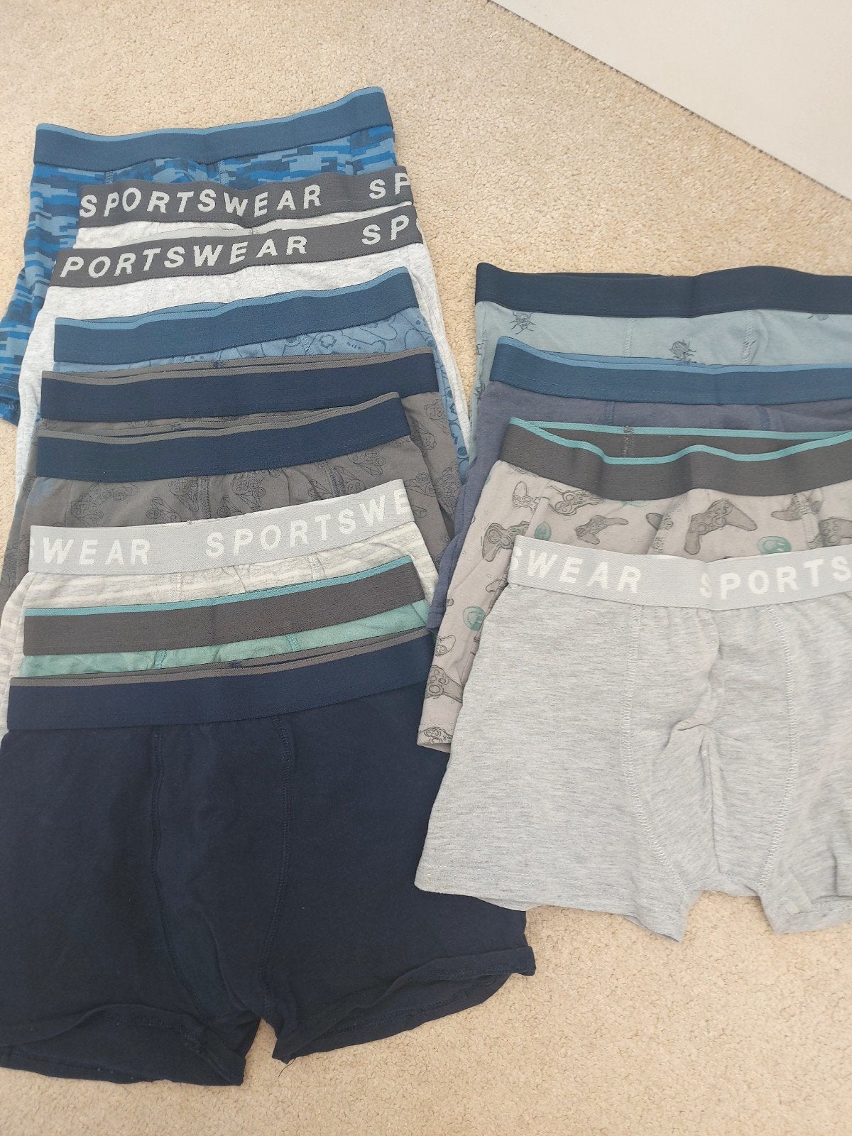 13 stuks ondergoed Hema en Zeeman maat 146/152, Nacht- of Onderkleding, Gebruikt, Verzenden, Hema, Zeeman
