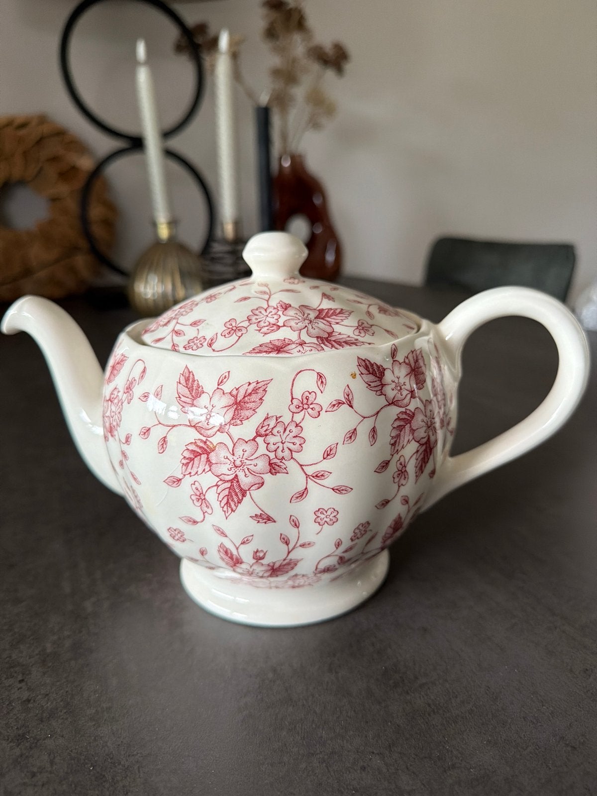 Royal Tudor Bouquet Theepot - Vintage, Overige merken, Verzenden, Keramiek, Vintage