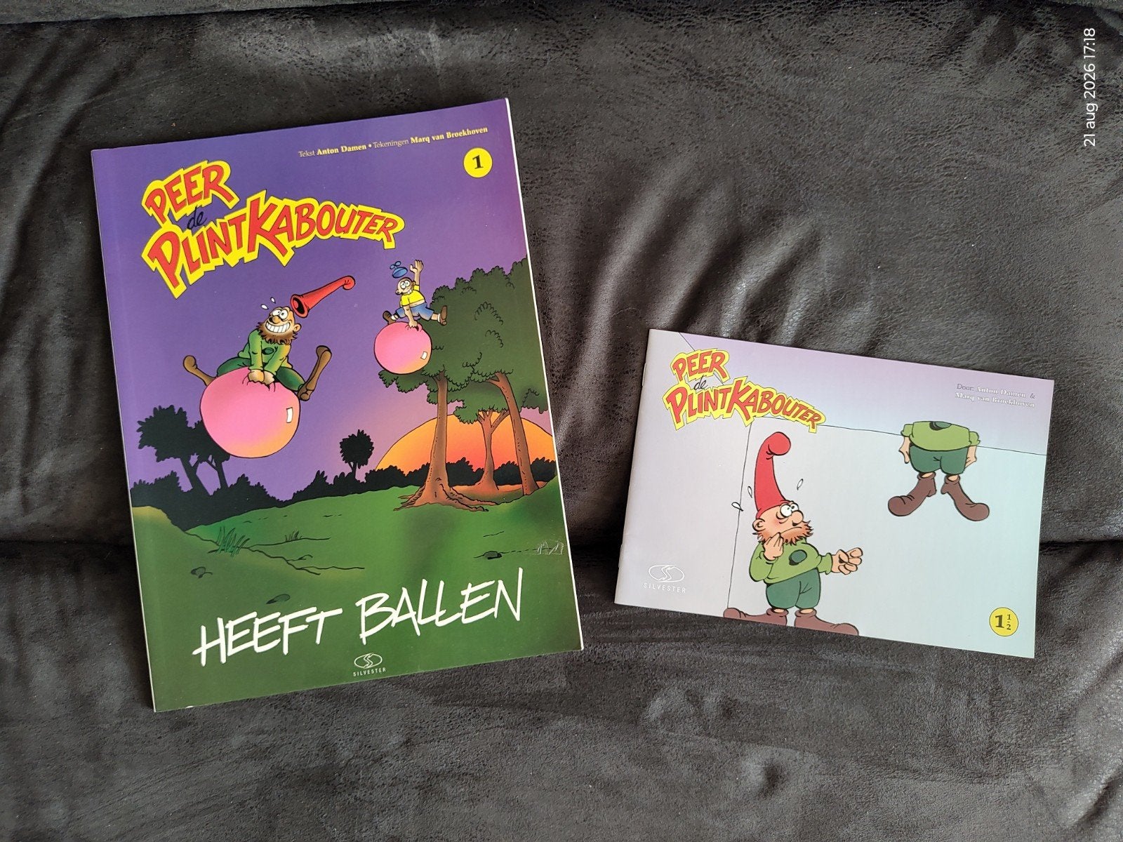 Peer de Plintkabouter - Heeft Ballen (Deel 1) en deel 1 1/2, Meerdere stripboeken, Ophalen of Verzenden, Zo goed als nieuw