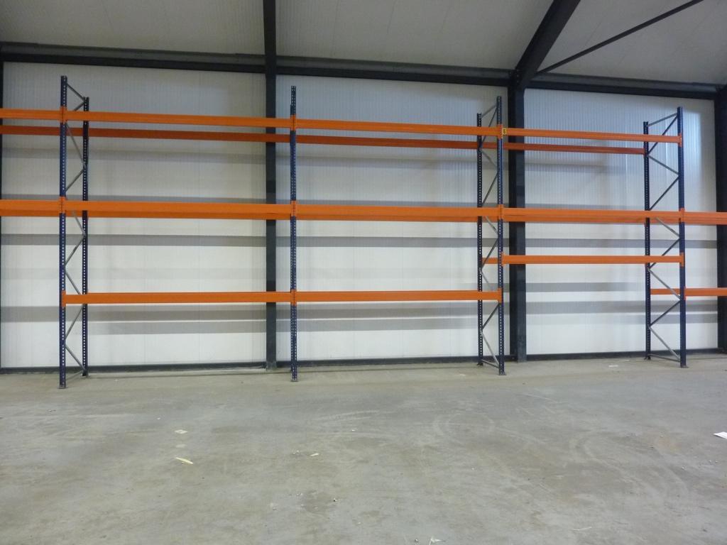 Nette Mecalux palletstelling / stelling + liggers 360cm lang, Handelsonderneming Hendriksen, Ophalen of Verzenden, Zo goed als nieuw