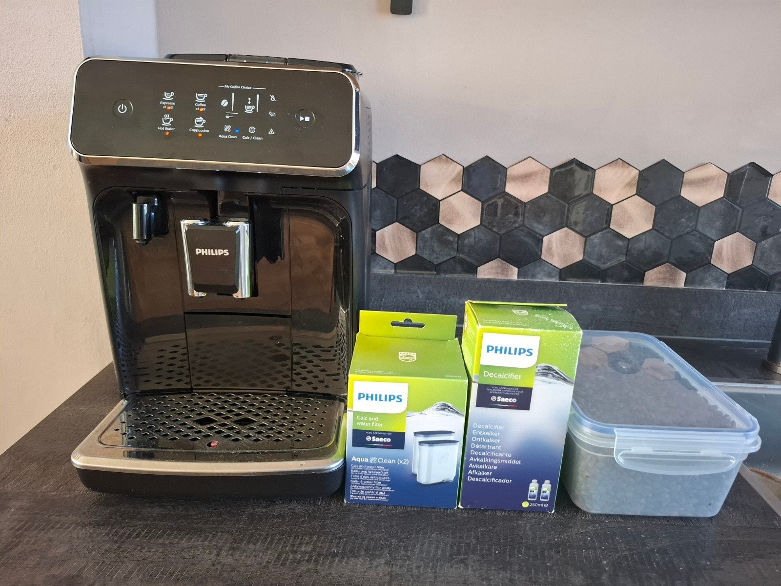 Bonen koffiezetapparaat, Ophalen, Afneembaar waterreservoir, Koffiemachine, Koffiebonen