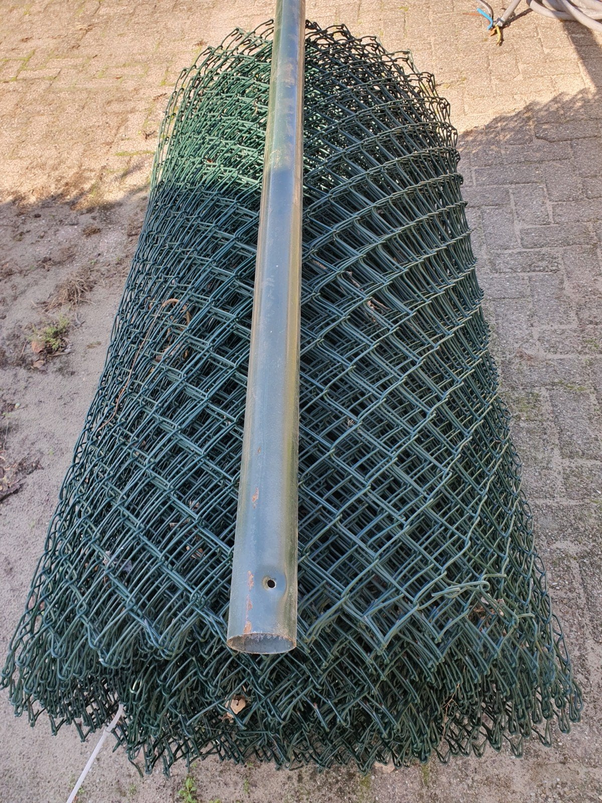 harmonica gaas + palen, Ophalen, Gebruikt