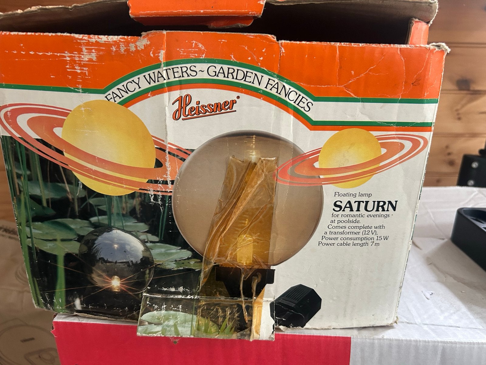 Heissner Saturn Drijvende Lamp voor Vijver of Zwembad, Kunststof, Minder dan 50 watt, Overige typen, Nieuw