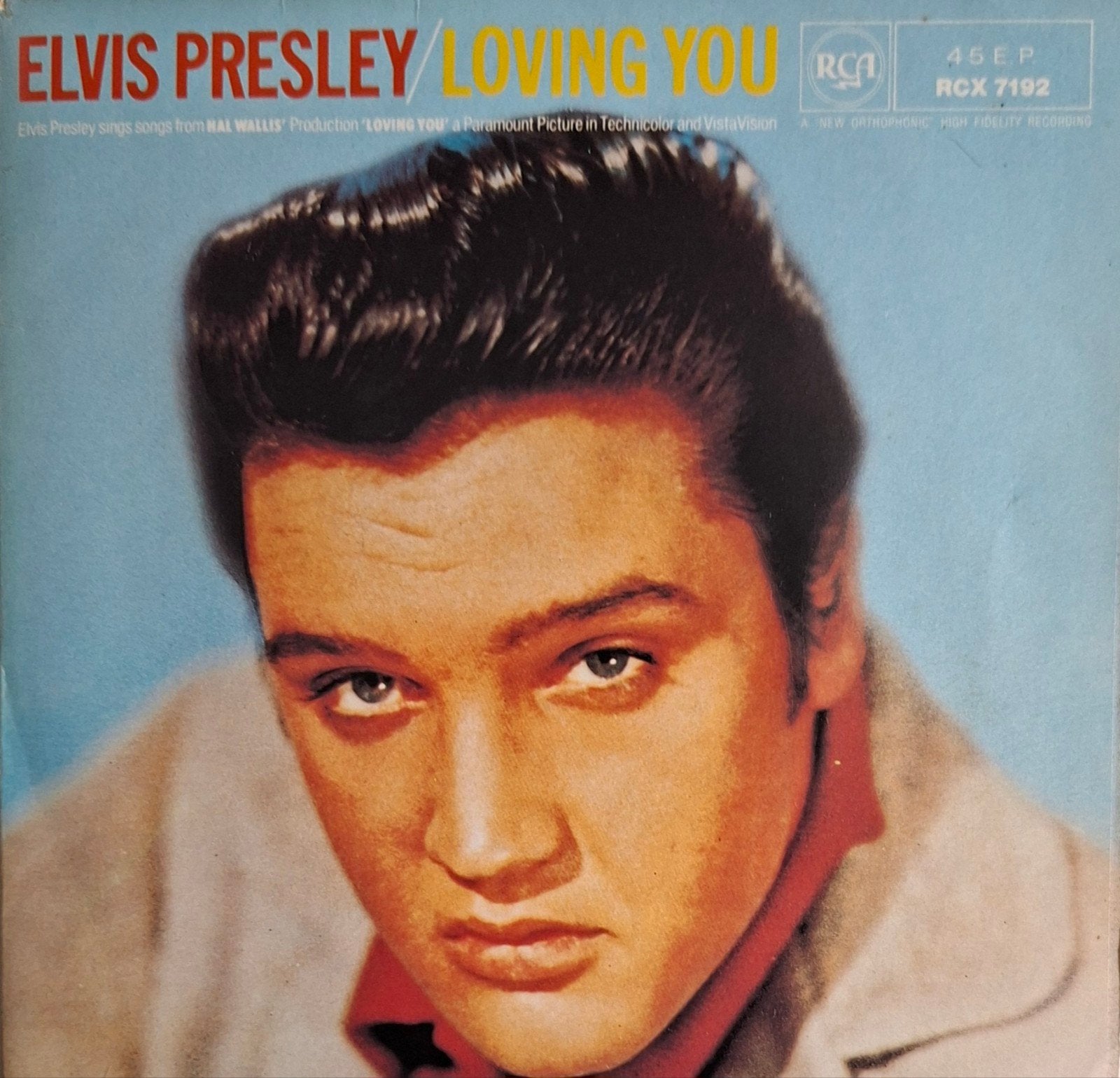 Elvis Presley - Loving you / Party (1957) EP, 7 inch, Ophalen of Verzenden, Zo goed als nieuw, Pop