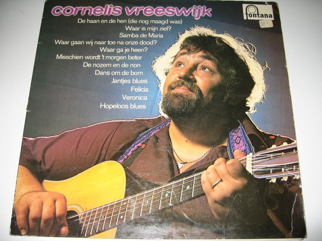 Cornelis Vreeswijk - (verzamel), Ophalen of Verzenden, Gebruikt, Overige formaten, Levenslied of Smartlap