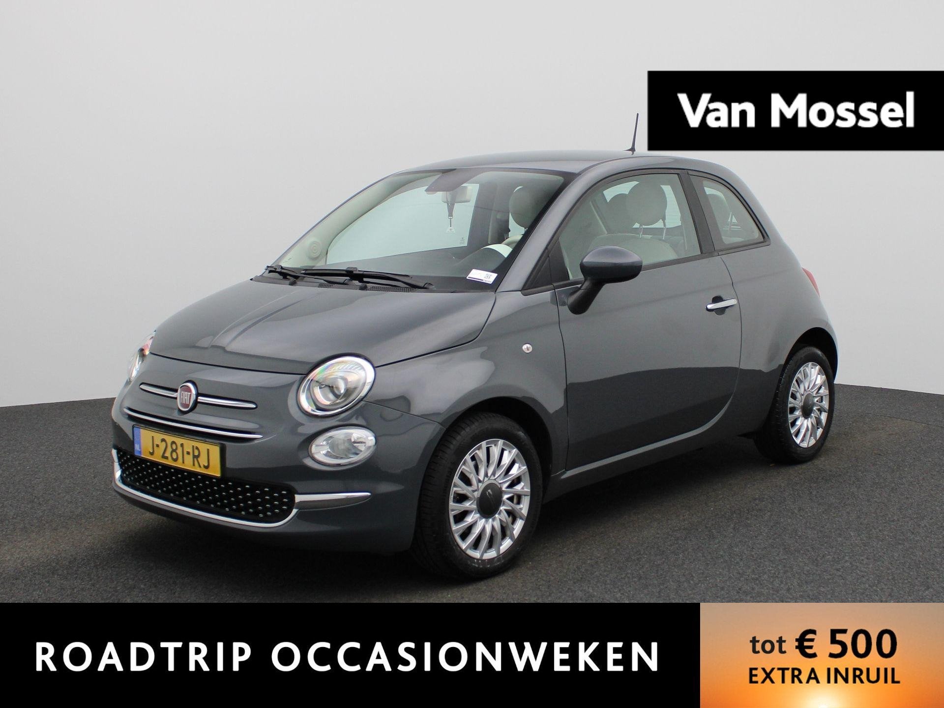 Fiat 500 1.0 Hybrid Lounge | Cruise Control | Radio | Naviga, Auto's, Fiat, Voorwielaandrijving, 12 maanden, Stof, 40 €/maand