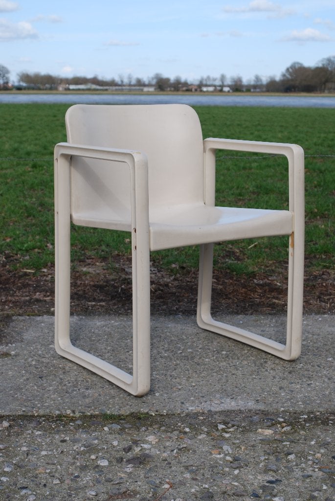 Vintage Kembo stoel jaren '60, Ophalen, Kunststof, Gebruikt, Overige kleuren
