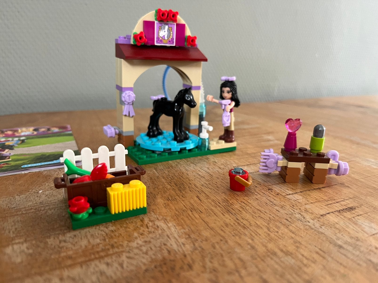Lego friends paarden setje 41123, Lego, Friends, Ophalen of Verzenden, Zo goed als nieuw
