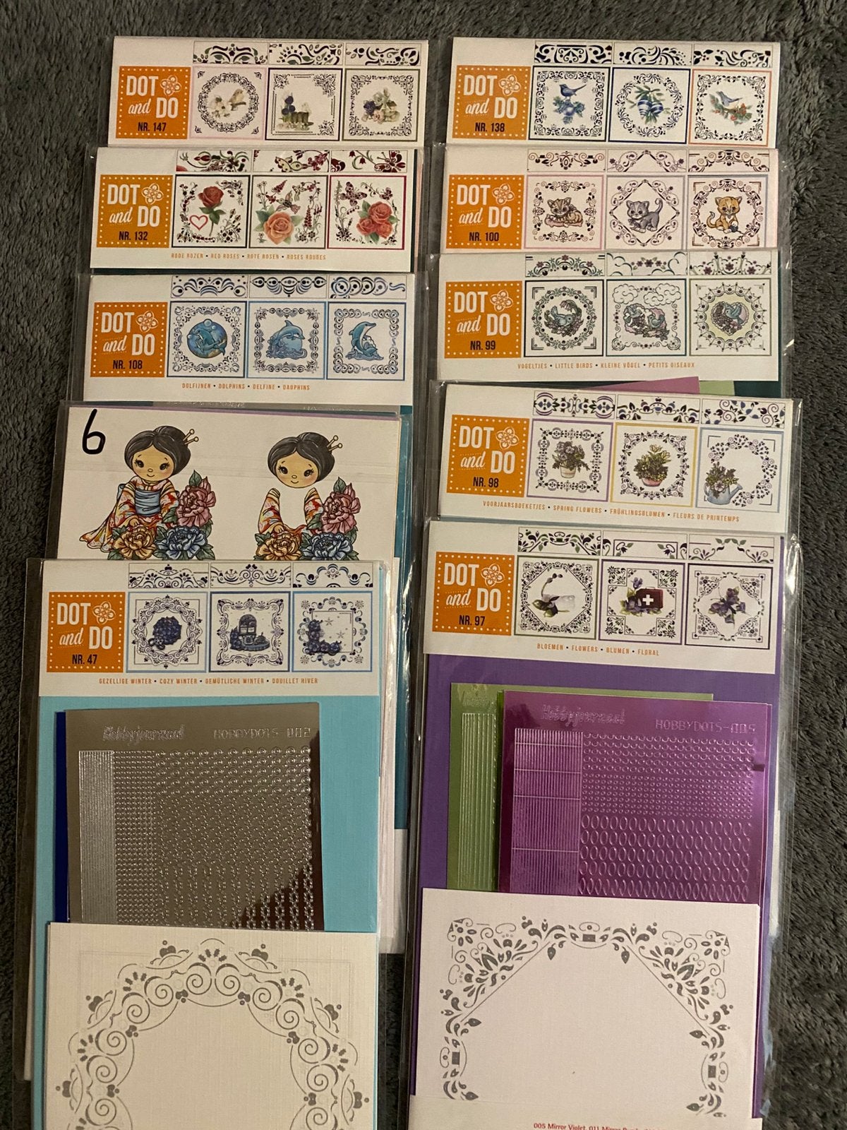 10 x Dot and do sets (3), Hobby en Vrije tijd, Ophalen of Verzenden, Nieuw, Overige thema's