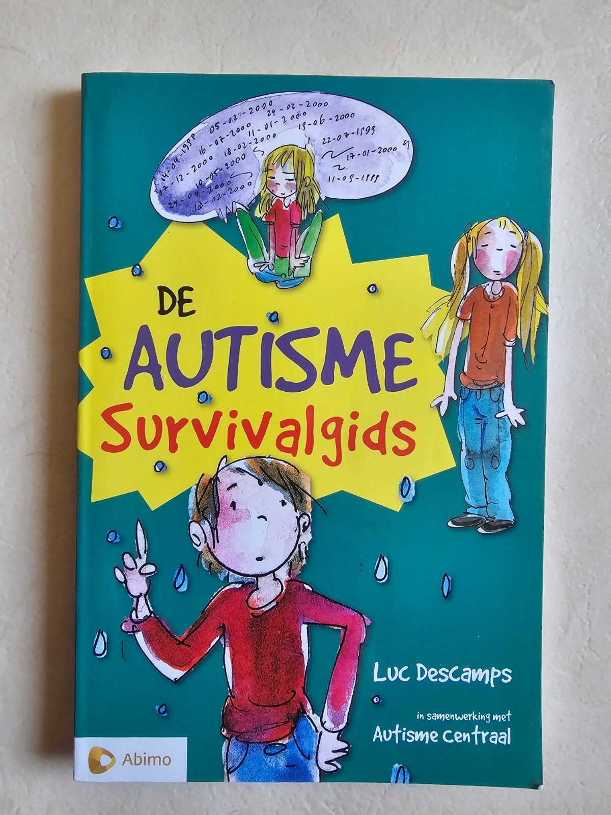 De autisme survivalgids Luc Descamps, Ophalen of Verzenden, Zo goed als nieuw