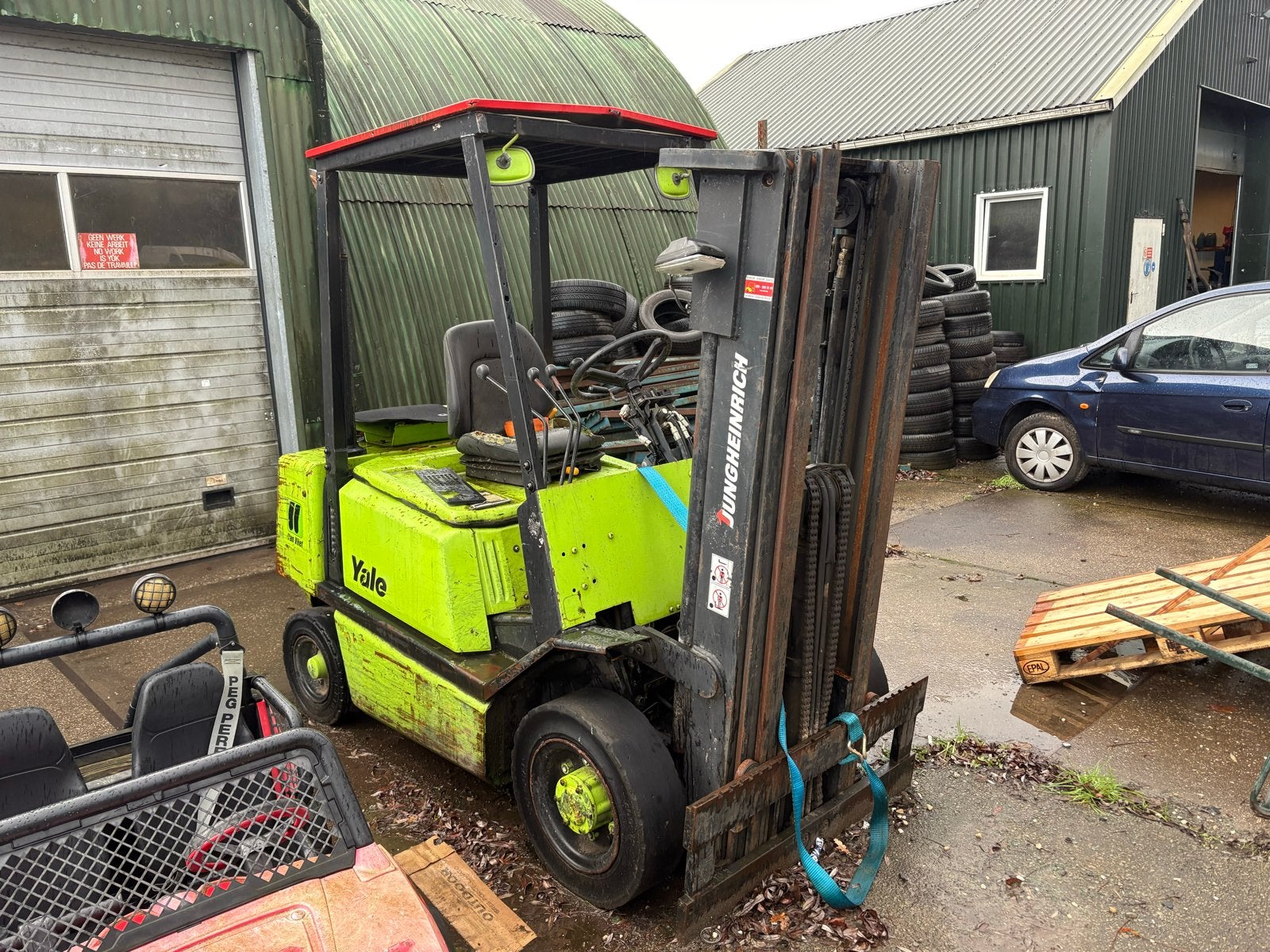 Yale Heftruck - Robuust en Betrouwbaar, 2000 tot 3000 kg, Ophalen of Verzenden, LPG, Heftruck